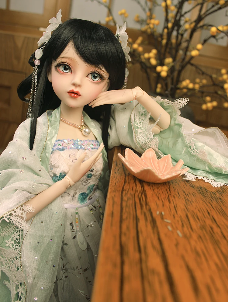 60 см bjd/sd кукла подарки для девочки китайский стиль кукла с одеждой черные волосы Свободные Глаза DIY Кукла День Святого Валентина/подарок на день рождения для детей