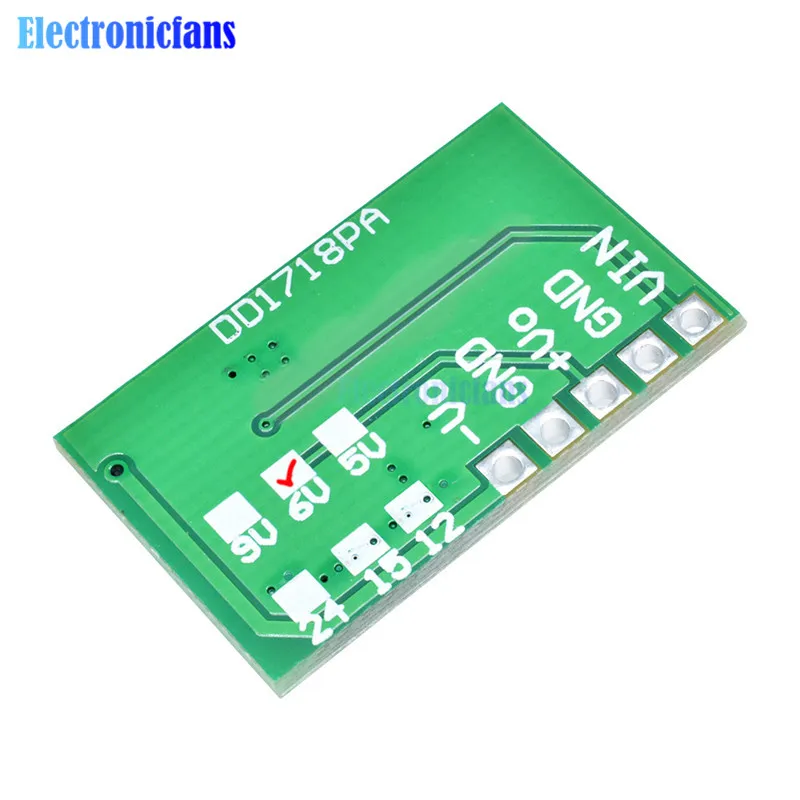Diymore DC повышающий преобразователь постоянного тока 3-18 в до 5 В/6 в/9 В/12 В/15 В/24 В