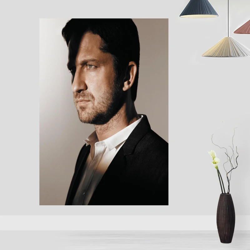 

New Gerard Butler Posters On The Wall Modern Anime/Movie/Abstract Rectangle Poster Canvas Fabric Cloth Wall Art Unframed 0224