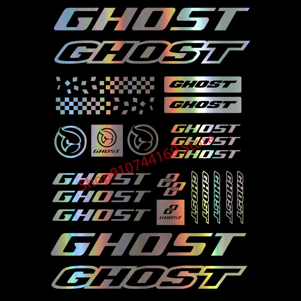 Велосипедная Рама виниловые наклейки для призрака дорожного велосипеда горного