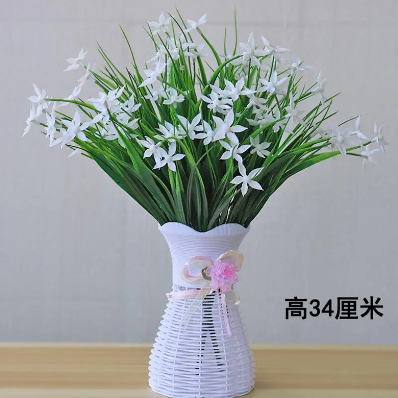 Пластиковый цветок искусственная Роза имитация сухих цветов украшение для