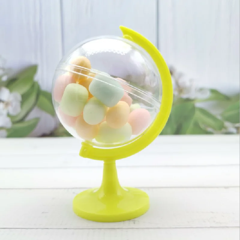 5 шт. пластиковая коробка конфет Свадебные компаньон подарок Карамельный цвет