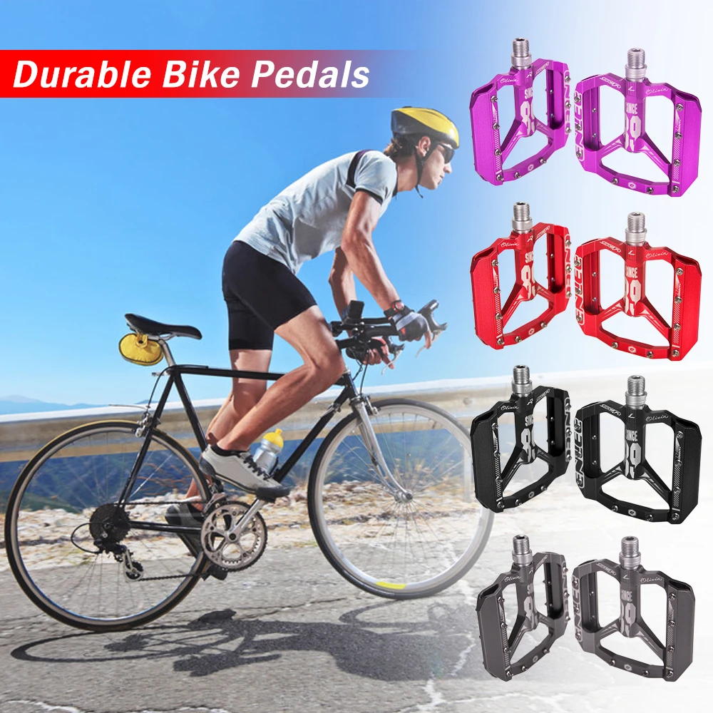 

Bicycle Bike Pedals Aluminium Alloy Flat Bicycle Platform Pedals Mountain Super light Bike Pedals Cycling Pedal Bike Pedals