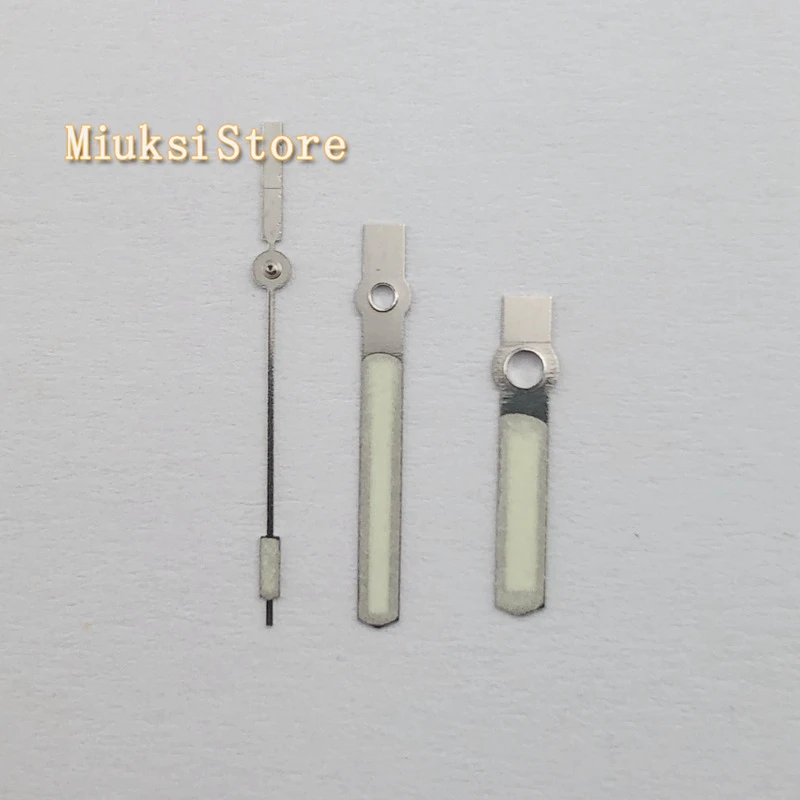 Зеленый светящийся стрелки часов подходят miyota 8215 8205 821A mingzhu DG2813 3804 движение P943-miyota