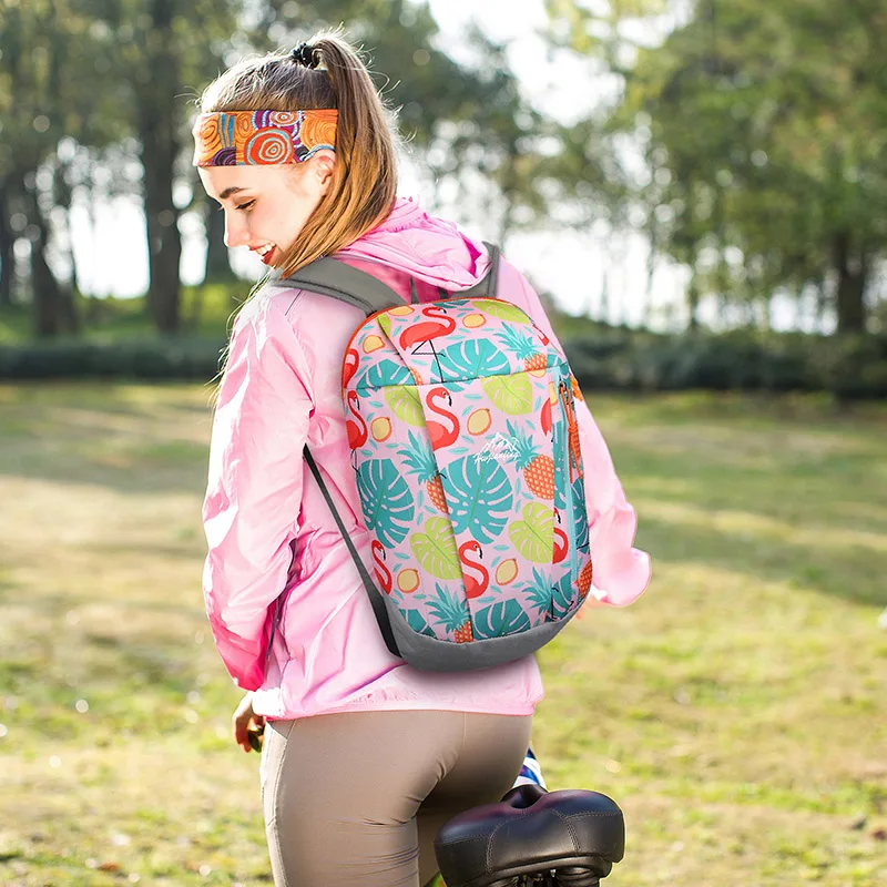 Водонепроницаемый рюкзак с 3D принтом фламинго для девочек подростков|Сумки