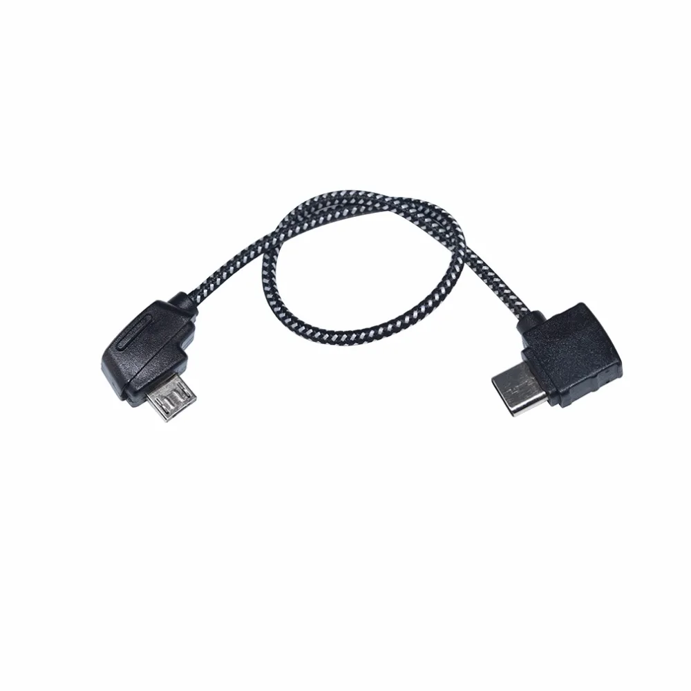 Адаптер контроллера Micro-USB обратный порт type-C кабель для передачи данных OTG разъем для DJI Mavic Pro Air 2 Zoom Mavic Mini