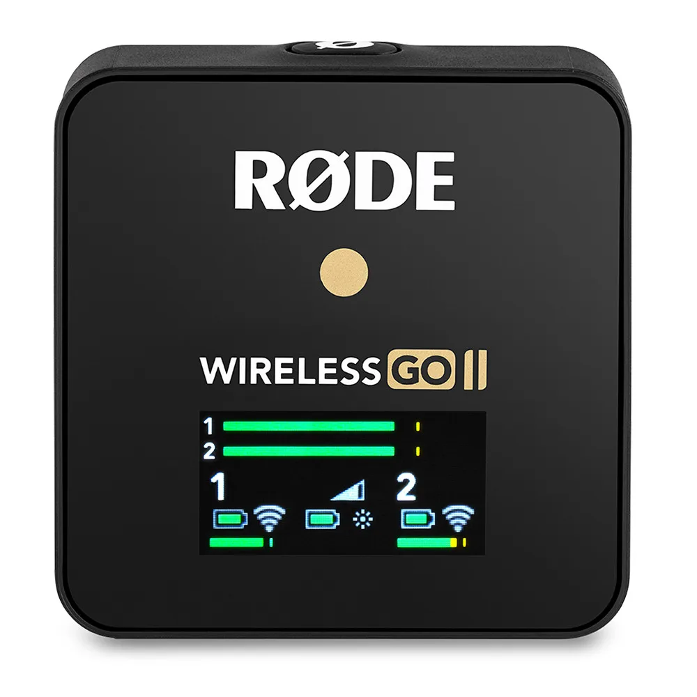 Rode Wireless Go II GO2 Lavalier Dual Channel Mic RX 2TX Transmission Professional Microphone for Phone DSLR Cameras | Электроника