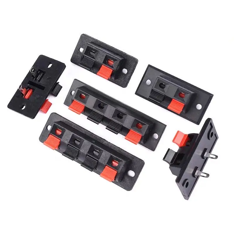 5 шт. Лидер продаж Однорядный 2-контактный/4-контактный 4-позиционный разъем для
