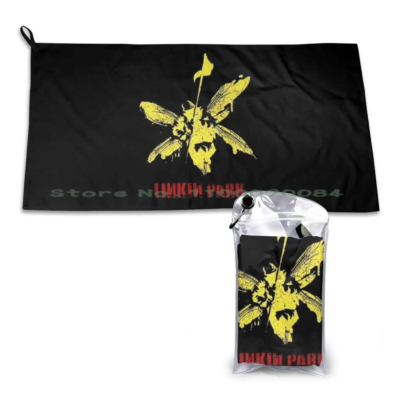 Золотистое желтое быстросохнущее полотенце для спортзала, ванны, портативные художественные цитаты Kurama Shippuden Uzumaki Yu Hakusho Sasuke Uchiha