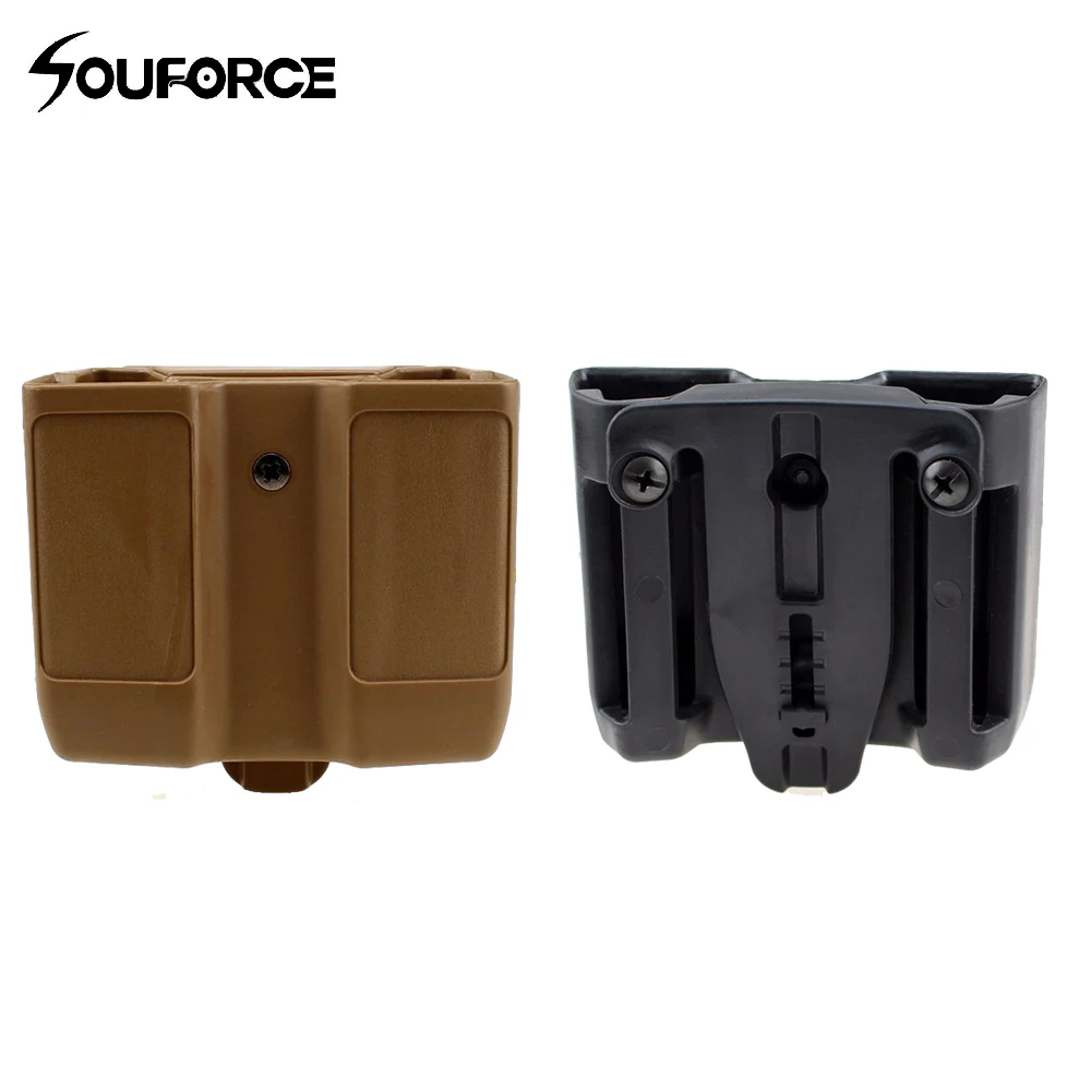 Двойной Магнитный чехол для магазина Quick Draw пистолета картридж с зажимом
