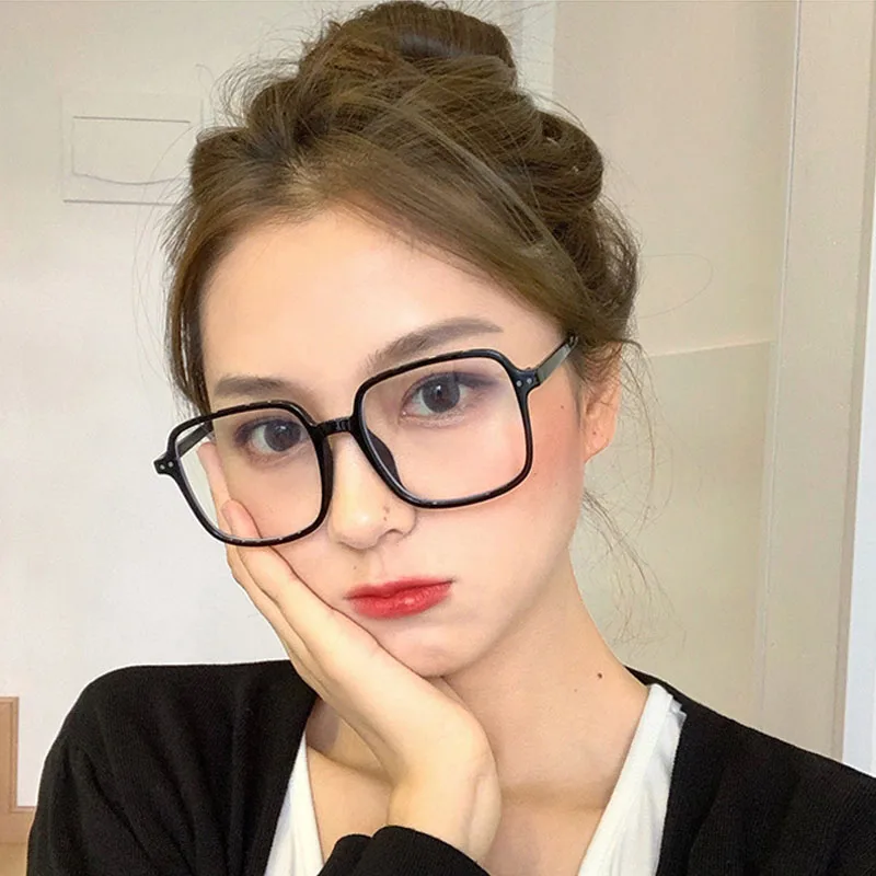 Анти синий светильник очки квадратные оправа для близорукости дизайнерские