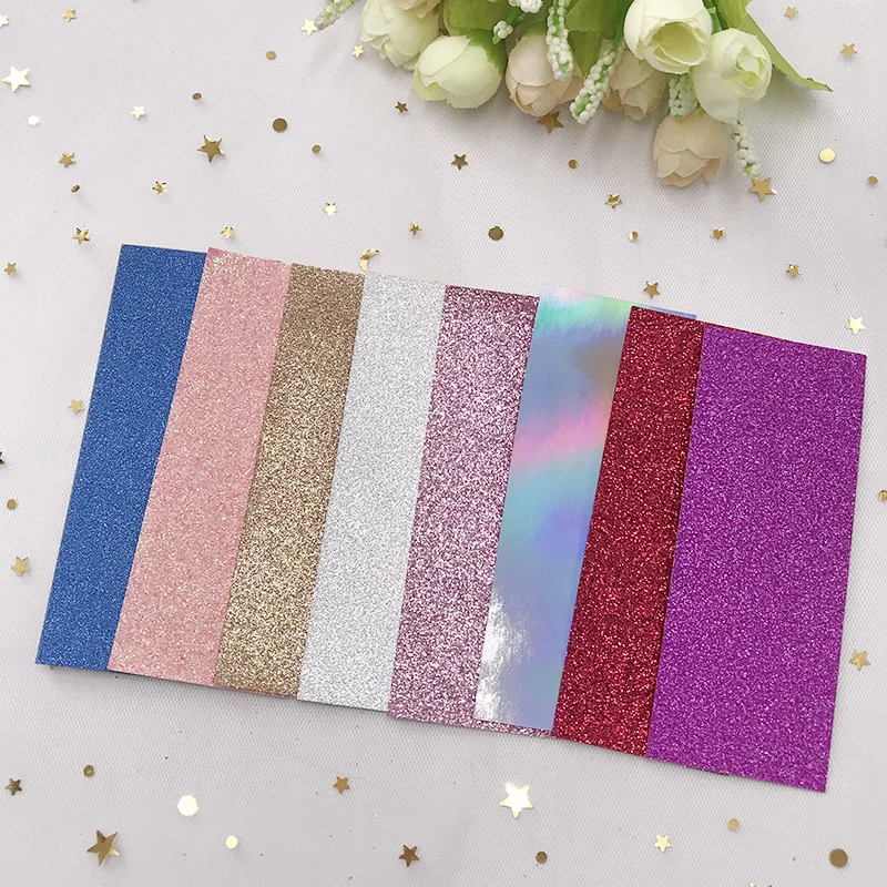 100/200 шт. блестящая фоновая бумага для ресниц внутренняя часть упаковочная