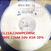 cl21a226mqclrnc 0805 smd capacitor 0805 0603 22uf 226 20 x5r 6 3v smd capacitor cl21a226mpclrnc 0805 226m 22uf 10v x5r 10