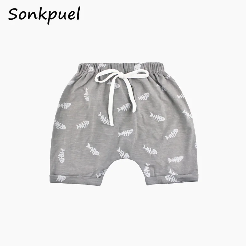 New Baby Boys Shorts Kids Fashion Printing Bloomers Infant Girls Cotton Bread Pants Summer Toddler Boy Short Trousers Bottoms |