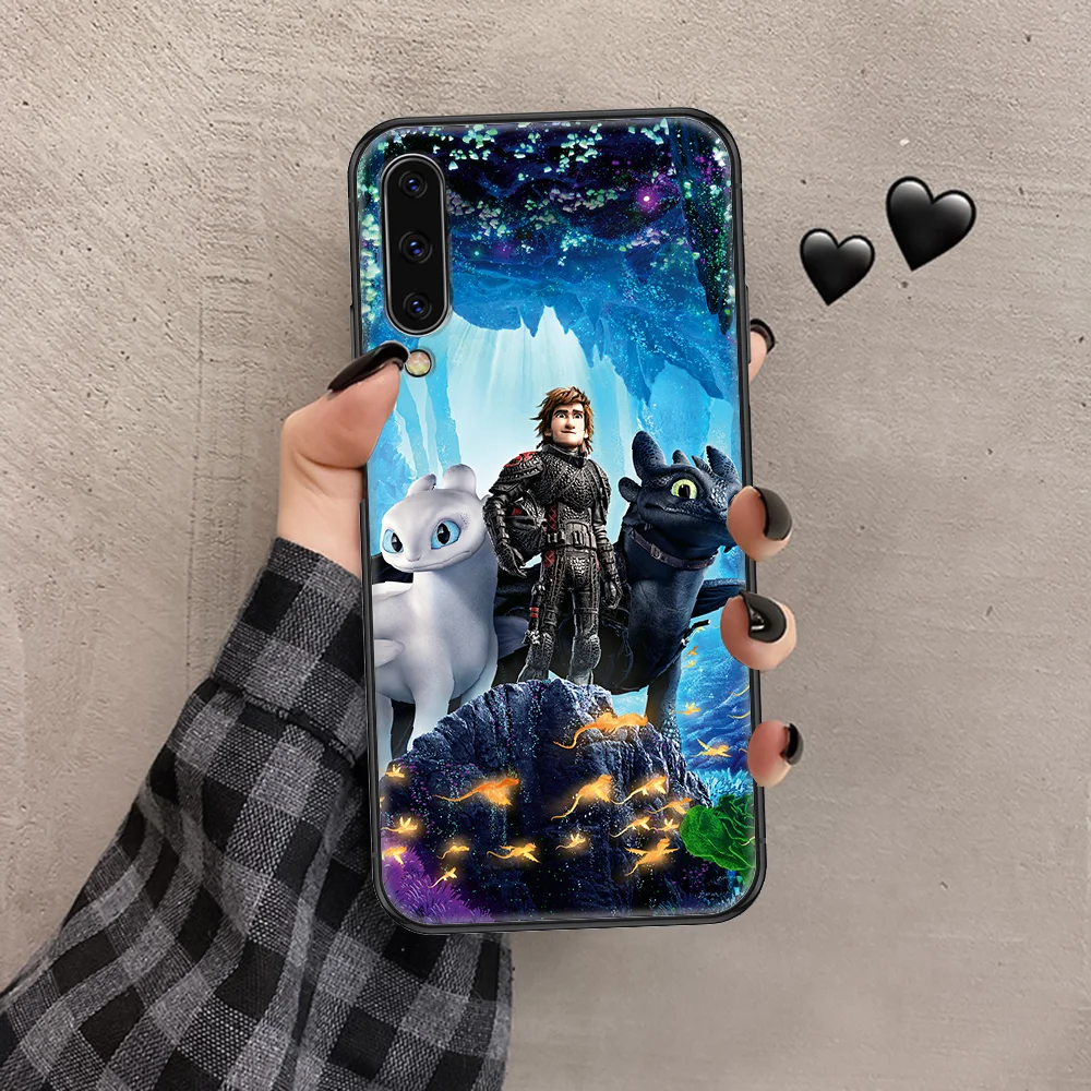 

How to Train Cartoon Your Dragon Phone case For Samsung Galaxy A 3 5 7 8 10 20 21 30 40 50 51 70 71 E S 2016 2018 4G black