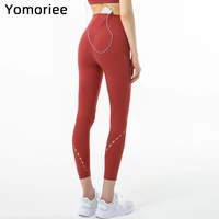 new hollow high waisted nude yoga pants for women gym sport workout running training fitness trousers high impact tights sexy