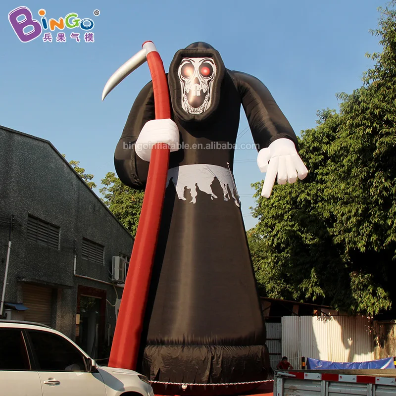 

Custom Made 5.1x4.4x10 Meters Giant Inflatable Halloween Devil Balloons Toys For Decoration - BG-F0152