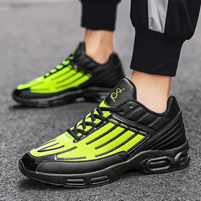

Large Size Men's Shoes Autumn 2021 New Breathable Net Shoes Wild Sports and Leisure Ins Trendy Shoes