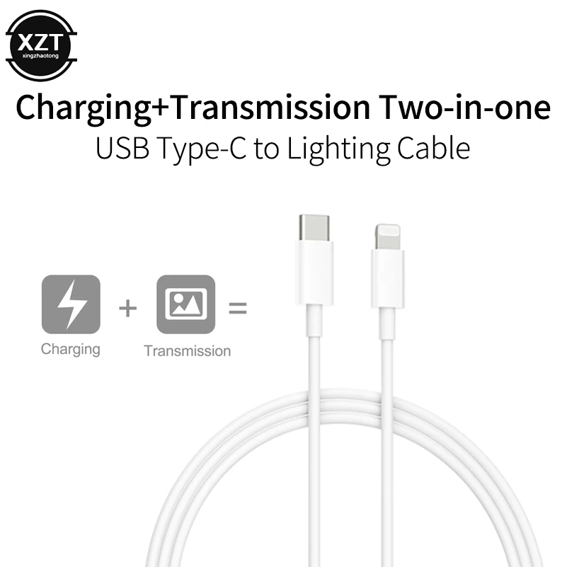 PD 18W 30W кабель для быстрой зарядки для USB C коннектор Lightning для iphone Xs X 8 pin к type C 3A быстрое зарядное устройство для type C Lightning Macbook