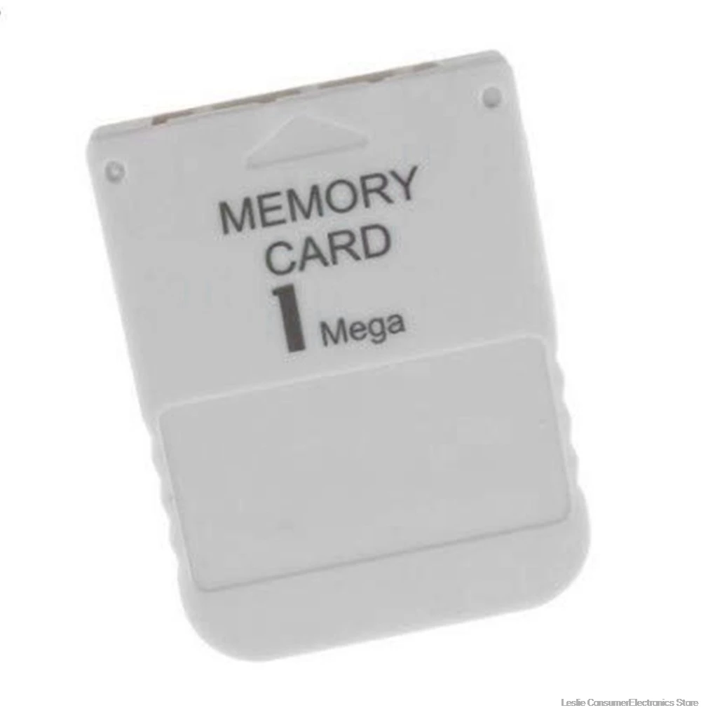 for PS1 Memory Card 1 Mega Memory Card For Playstation 1 One PS1 PSX Game Useful Practical Affordable White 1M 1MB