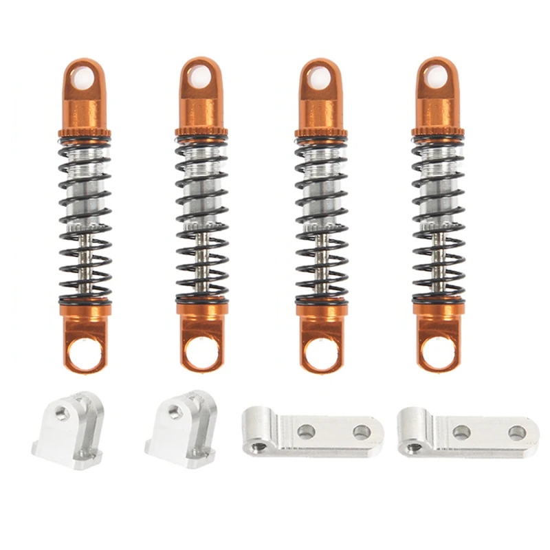 

for WPL D12 RC Car Parts Front & Rear Shock Absorber with Fixed Seat