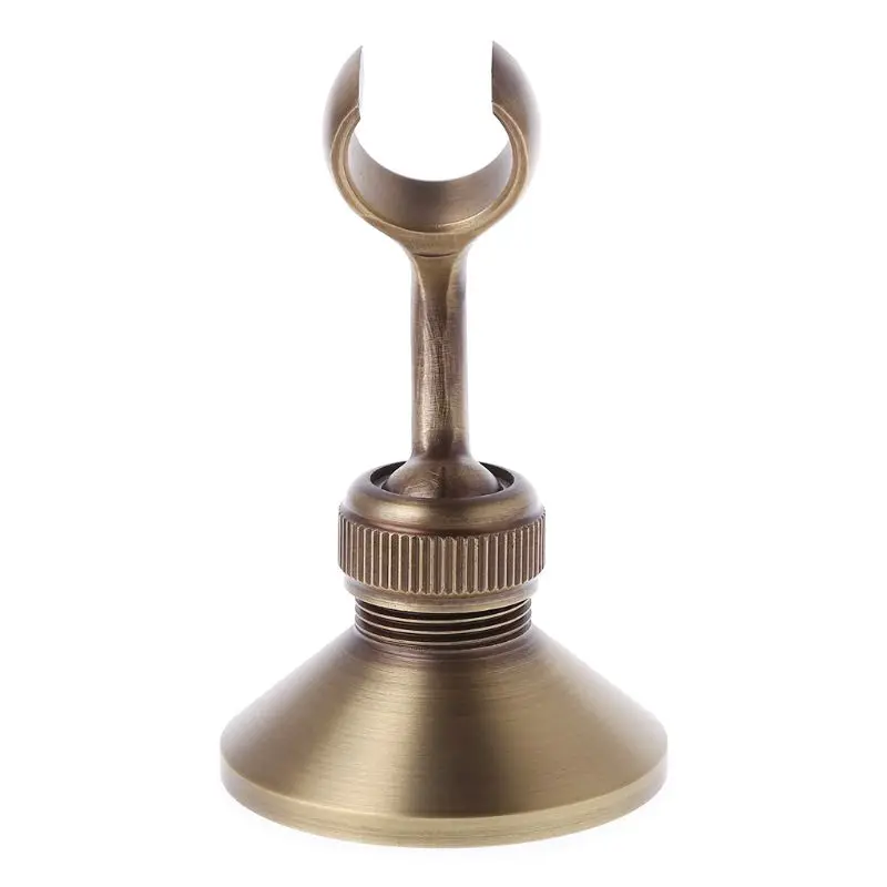 

Rotatable Adjustable Antique Brass Wall Mounted Bathroom Hand Held Shower Sprayer Bracket Holder Fitting Accessories G5GB