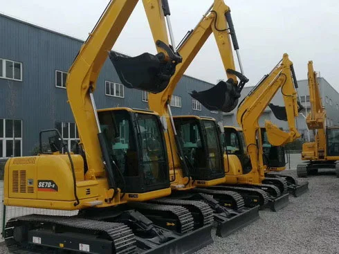 

Construction Machinery ORIEMAC New 6 Ton Mini Digger Crawler Loader Excavator SE60E