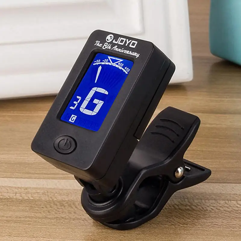 

Guitar Tuner Rotatable Clip-on Tuner LCD Display For Chromatic Acoustic Electronic Guitar Bass Ukulele Guitar Accessories