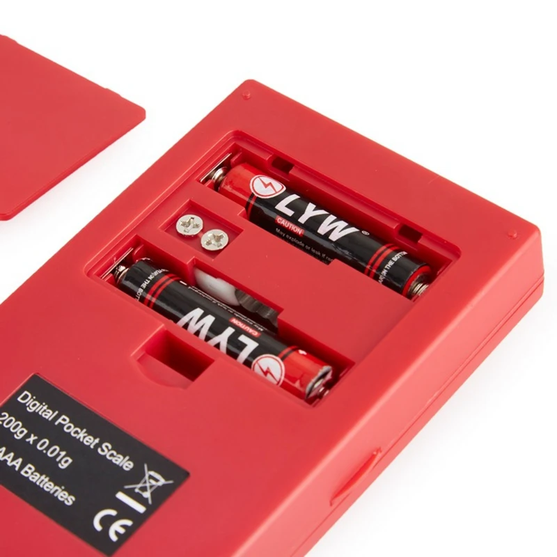 Мини цифровые весы красный электронные 0 01 г точность ювелирные карманные