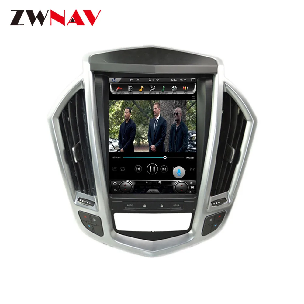 Carplay 128G экран Тесла для 2009 2010 2011 Cadillac SRX Android 9 мультимедийный плеер GPS аудио радио