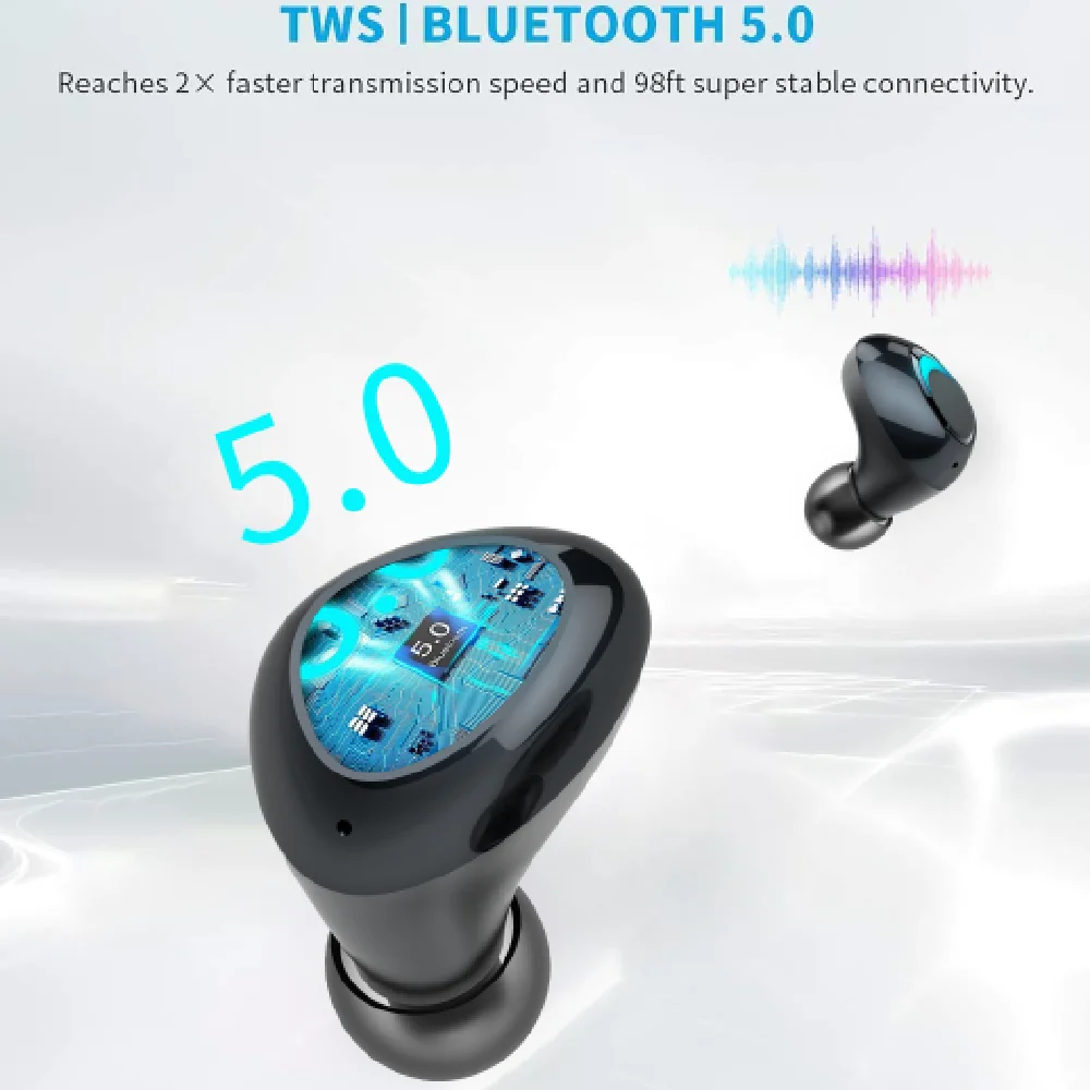 S801 наушники-вкладыши TWS с Fones de ouvido Bluetooth гарнитура стерео sem fio verdadeiros без fone