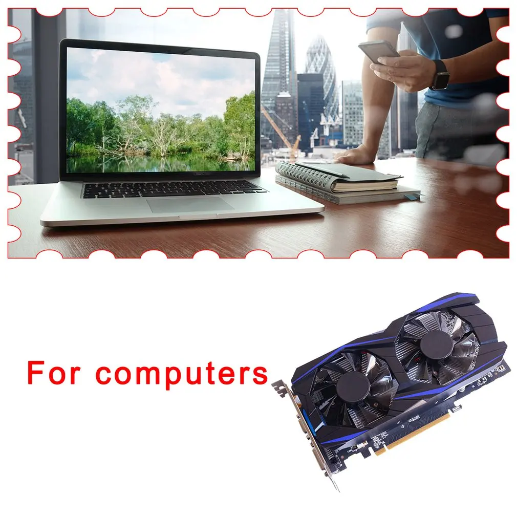Видеокарта Gtx1050Ti 4G Ddr5 128 бит для компьютерных игр графическая карта Geforce 4 ГБ Hdmi