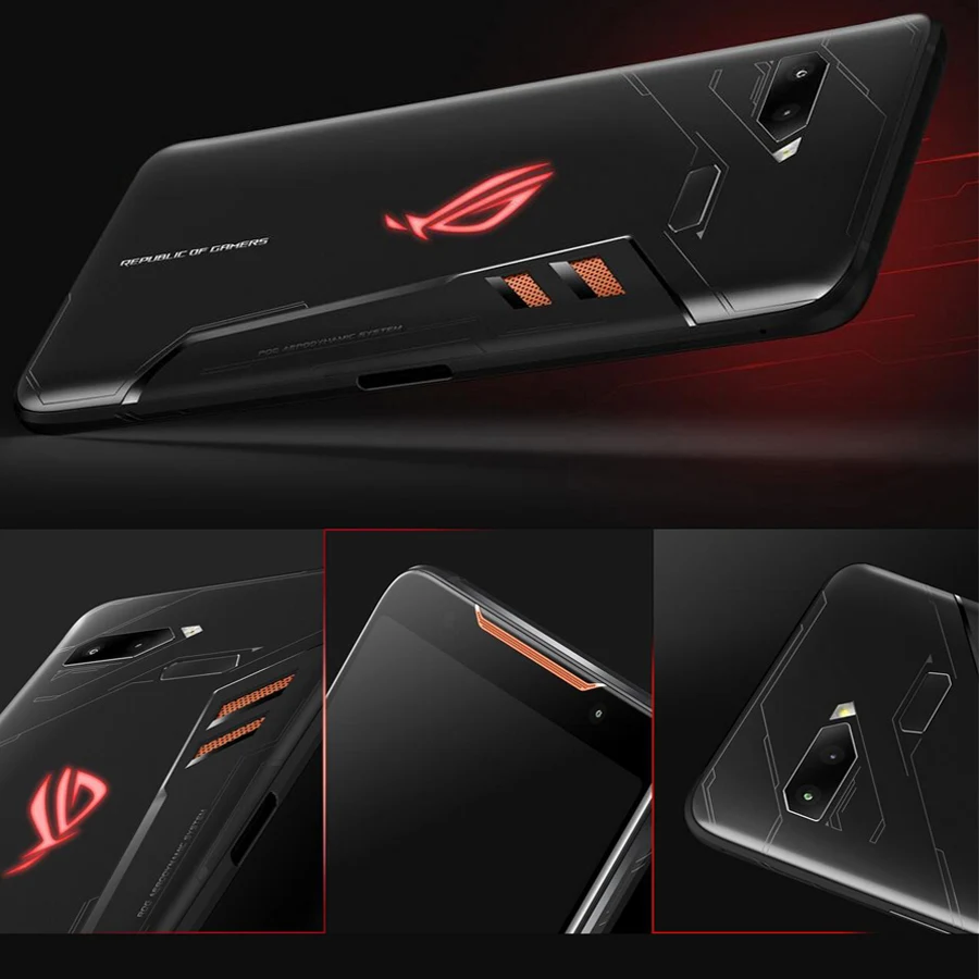 ASUS ROG ZS600KL смартфон с 6 дюймовым дисплеем восьмиядерным процессором Snapdragon 845 ОЗУ 8