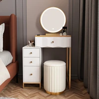 50 70cm dressing table with mirror storage makeup wooden chest of drawers vanity table bedroom furniture sets console furniture