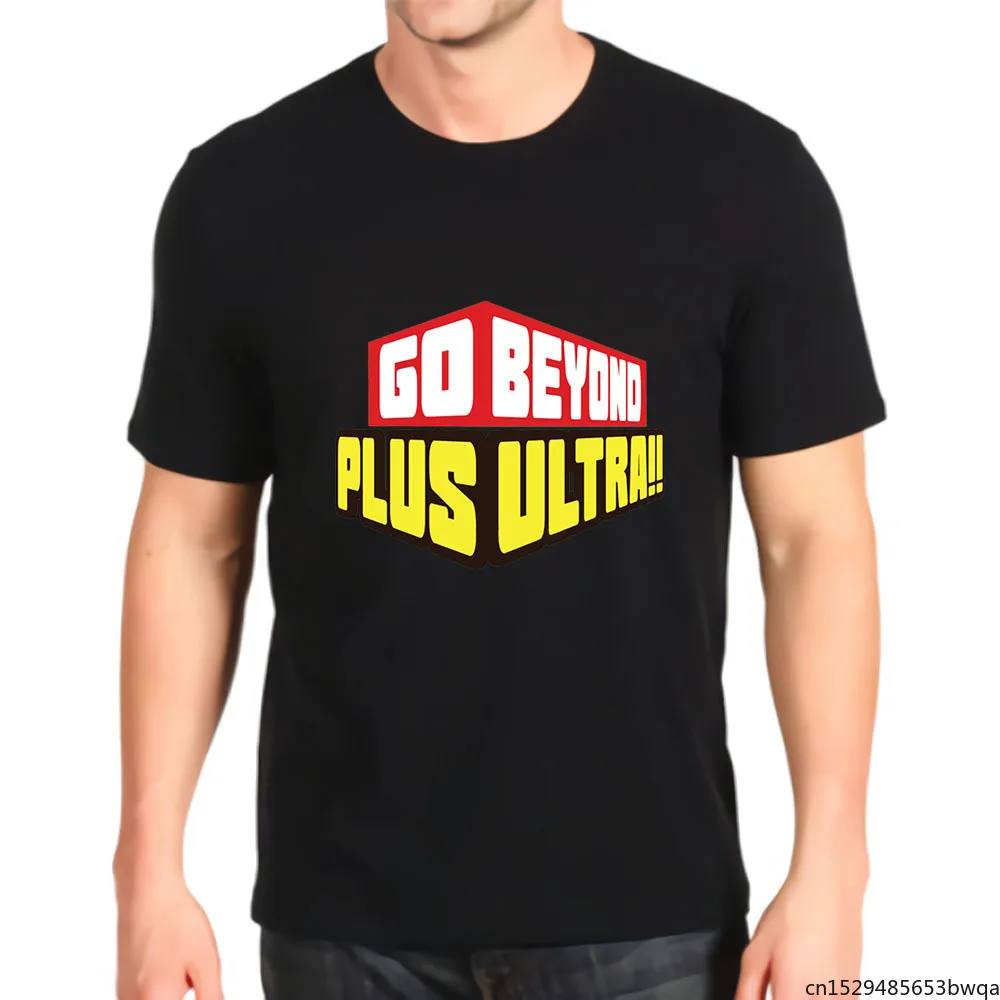 Новинка Мужская футболка из хлопка Go Beyond Plus Лидер продаж | одежда