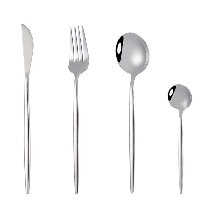 1 шт. винтажная красочная посуда из нержавеющей стали золотые столовые приборы