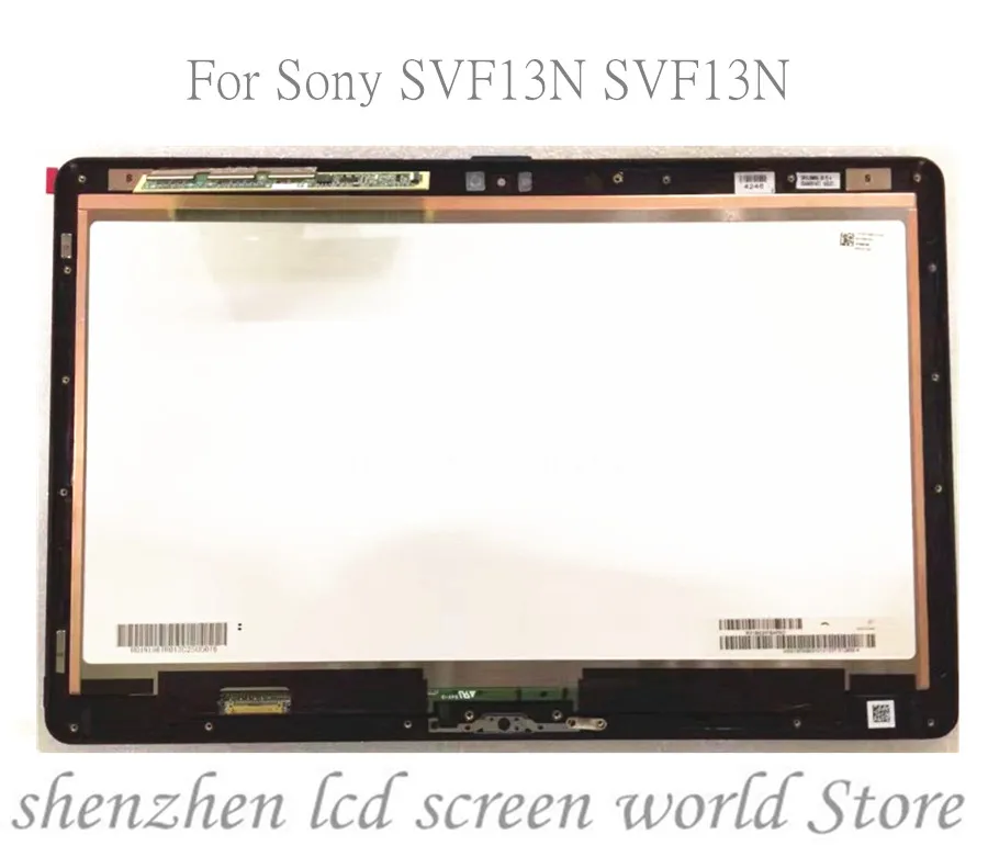 Полный ЖК дисплей 13 3 дюйма для Sony Vaio SVF13N12CGS SVF13N23CXB SVF13N17SCS SVF13NA1UL SVF13N13CXB сенсорный