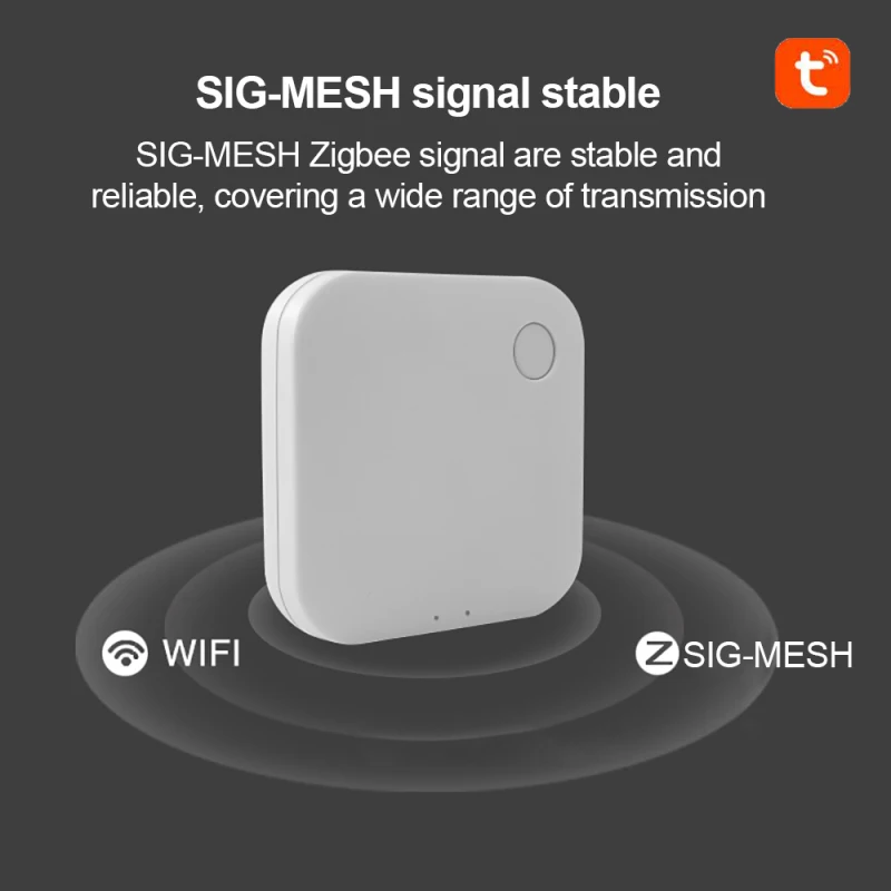 

NEW Tuya Smart Wireless Gateway Bluetooth SIG-MESH Gateway Bluetooth Gateway System,Multifunction,Suitable for Tuya Equipment