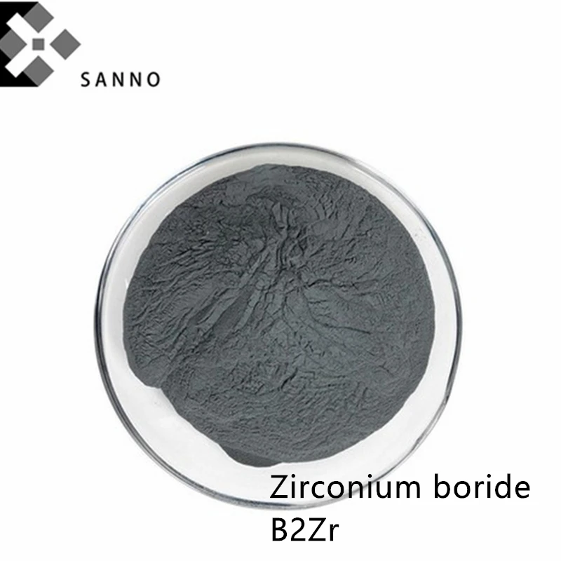 

Free shipping Zirconium boride B2Zr powder with high purity fine ZrB2 zirconium diboride powder for high temperature ceramic
