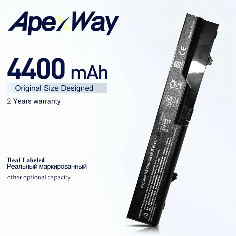 ApexWay аккумуляторная батареядля ноутбука HP 420 425 4320 т 620 625 ProBook 4320s 4321S 4325s 4326s 4420s 4421s