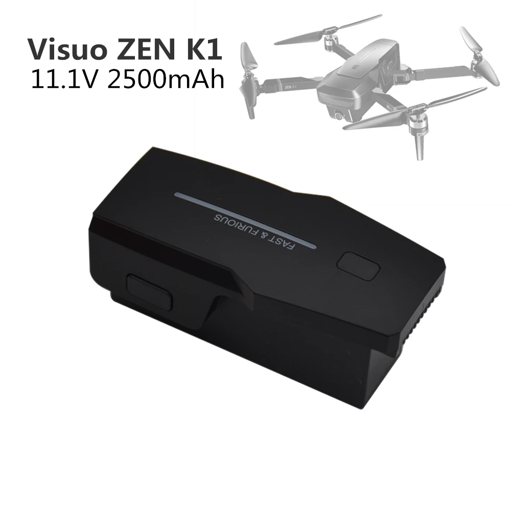 11 1 В 2500 мАч литий-полимерный аккумулятор для Visuo ZEN K1 4K широкоугольная HD Двойная