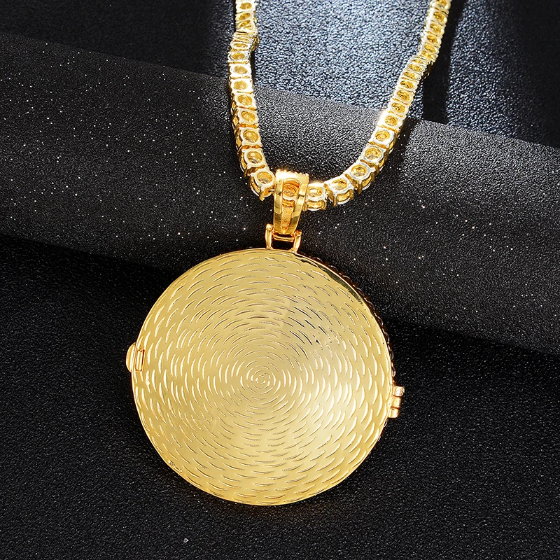 D &amp Z модная подвеска с фото на заказ незамкнутая в стиле хип-хоп ювелирные