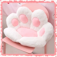 1 piece of new soft paw pillow animal cushion stuffed plush sofa indoor floor home chair decoration winter children girl gift