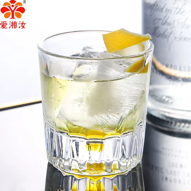 

Aixiangru Tequila Pure Drinking Cup Bar Cocktail Cup Thickened Bottom Glass Juice Cup Restaurant Water Glass Whisky Cup