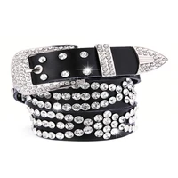 2021 pu leather belts fashion diamond girdle studded belts for women luxury designer brand length 110cm cinturones para hombre