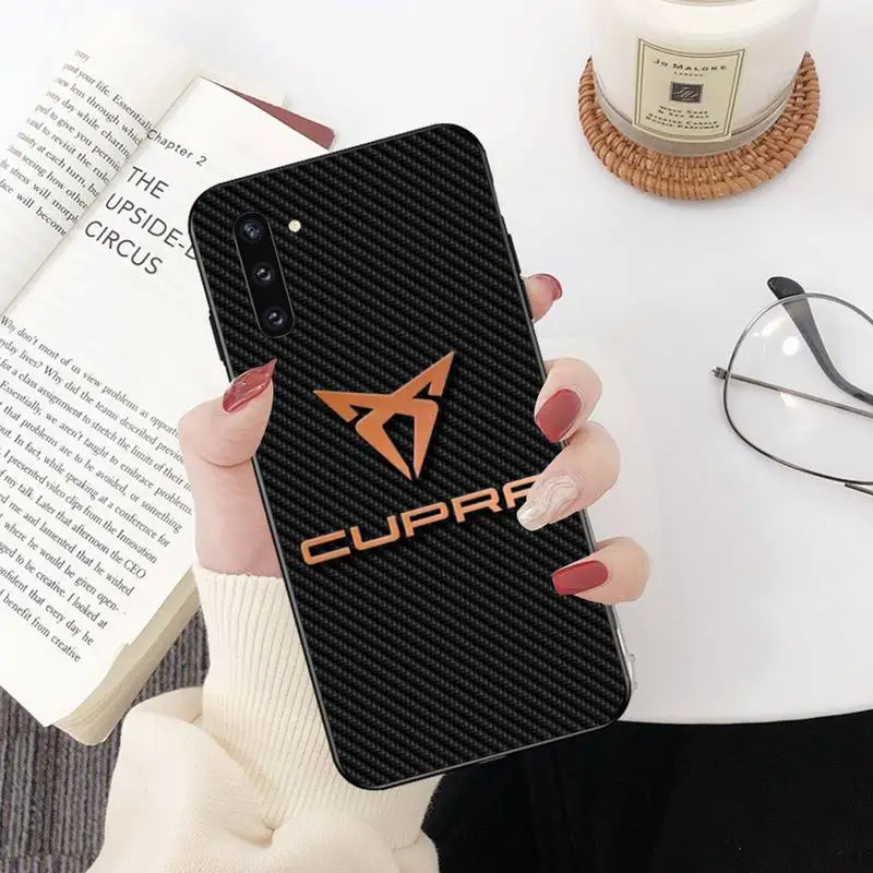 

HPCHCJHM Car Seat Logo Newly Arrived Black Cell Phone Case For Samsung Galaxy J7 J8 J6 Plus 2018 Prime Note 7 8 9 10 pro