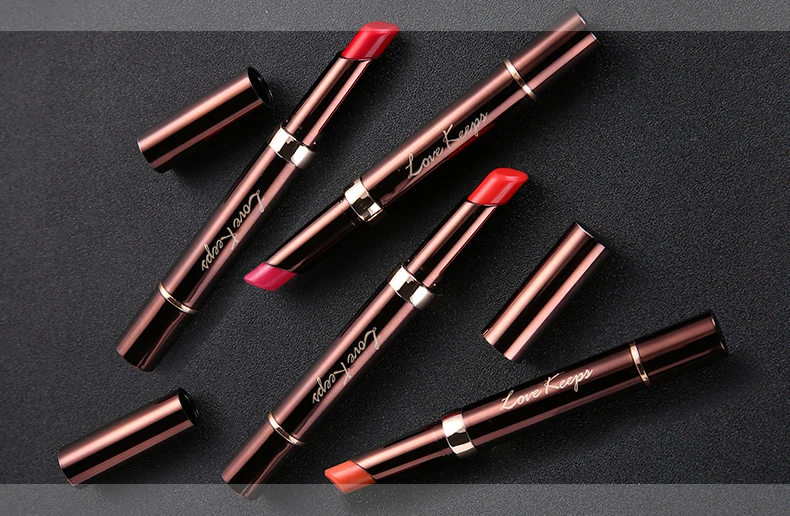 TT Love mantiene la belleza Candy Kisses Love l&aacute;piz labial Cameo marr&oacute;n ciruela naranja Maogeping maquillaje p&uacute;blico-2
