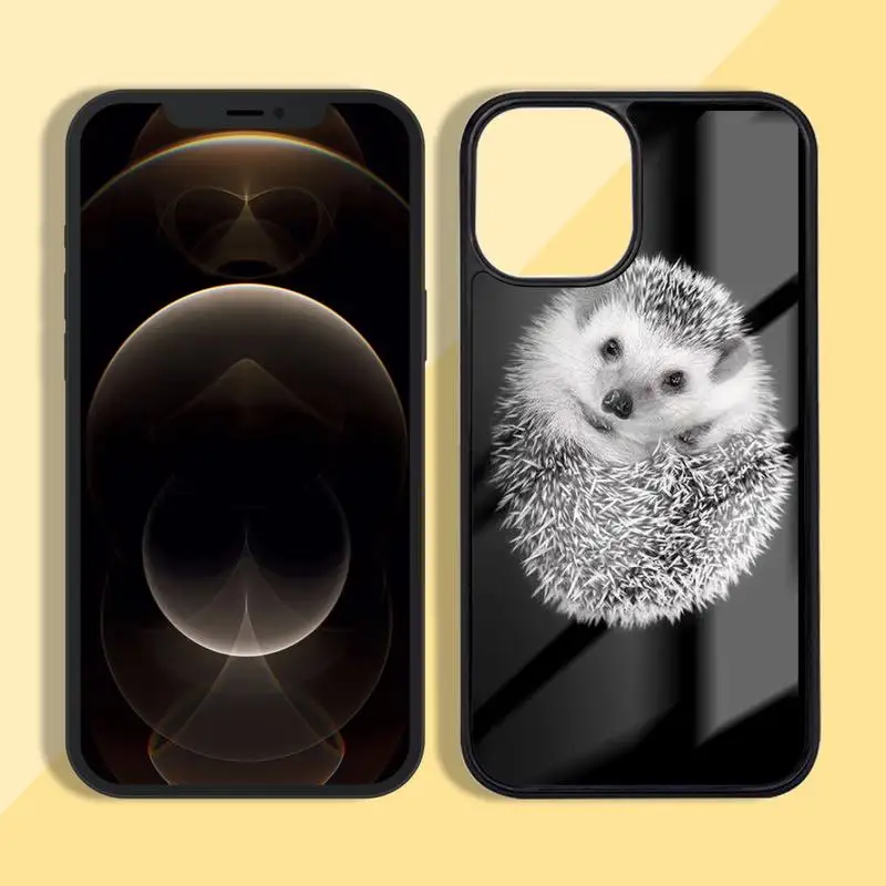 

Cute Hedgehog Phone Case Silicone TPU+PC For iPhone11 12 mini Pro MAX 7 8 Plus X XR XS Samsung S20 10 9 8 Plus ultra