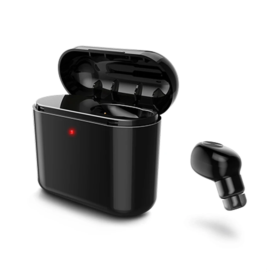 Беспроводные Bluetooth наушники невидимые мини BT4.2 стерео Музыкальная гарнитура с