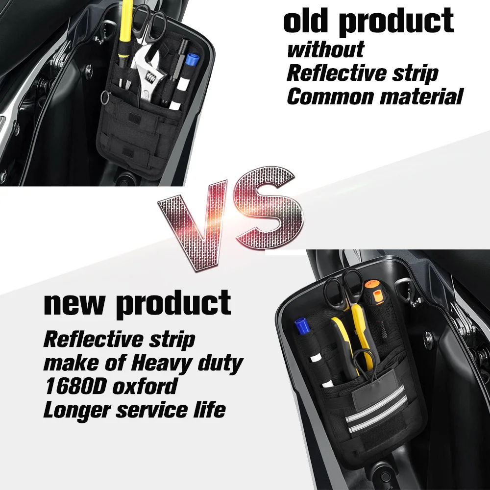 Мотоциклетная сумка жесткая седельная настенная сумка-Органайзер для